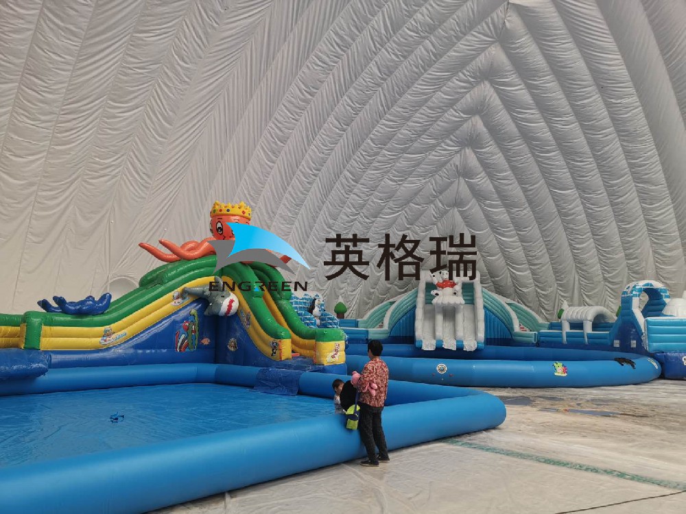 氣膜搭建的室內(nèi)水上樂園，你心動了嗎？