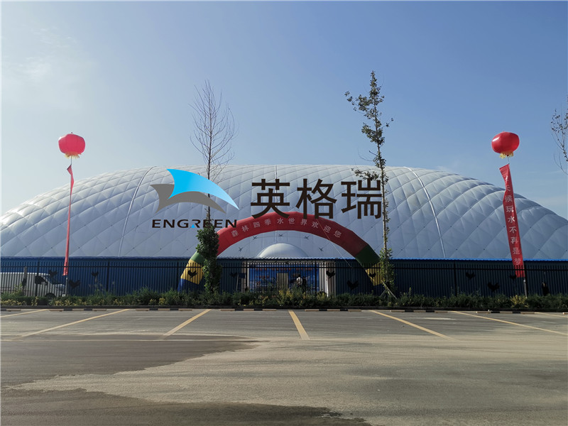 充氣吹起來的氣膜館，耗電量是不是很大呢？